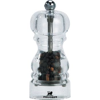 Peugeot Nancy Acrylic Pepper Mill 4.5 in/12 cm Peugeot Nancy Acrylic Pepper Mill 4.5 in/12 cm