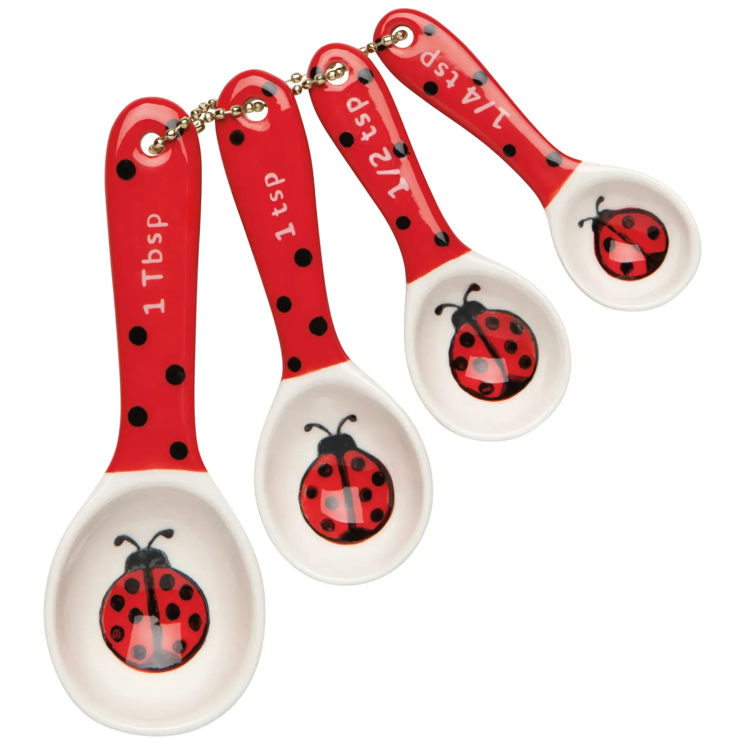 Danica Jubilee Measuring Spoons Ladybugs Set of 4