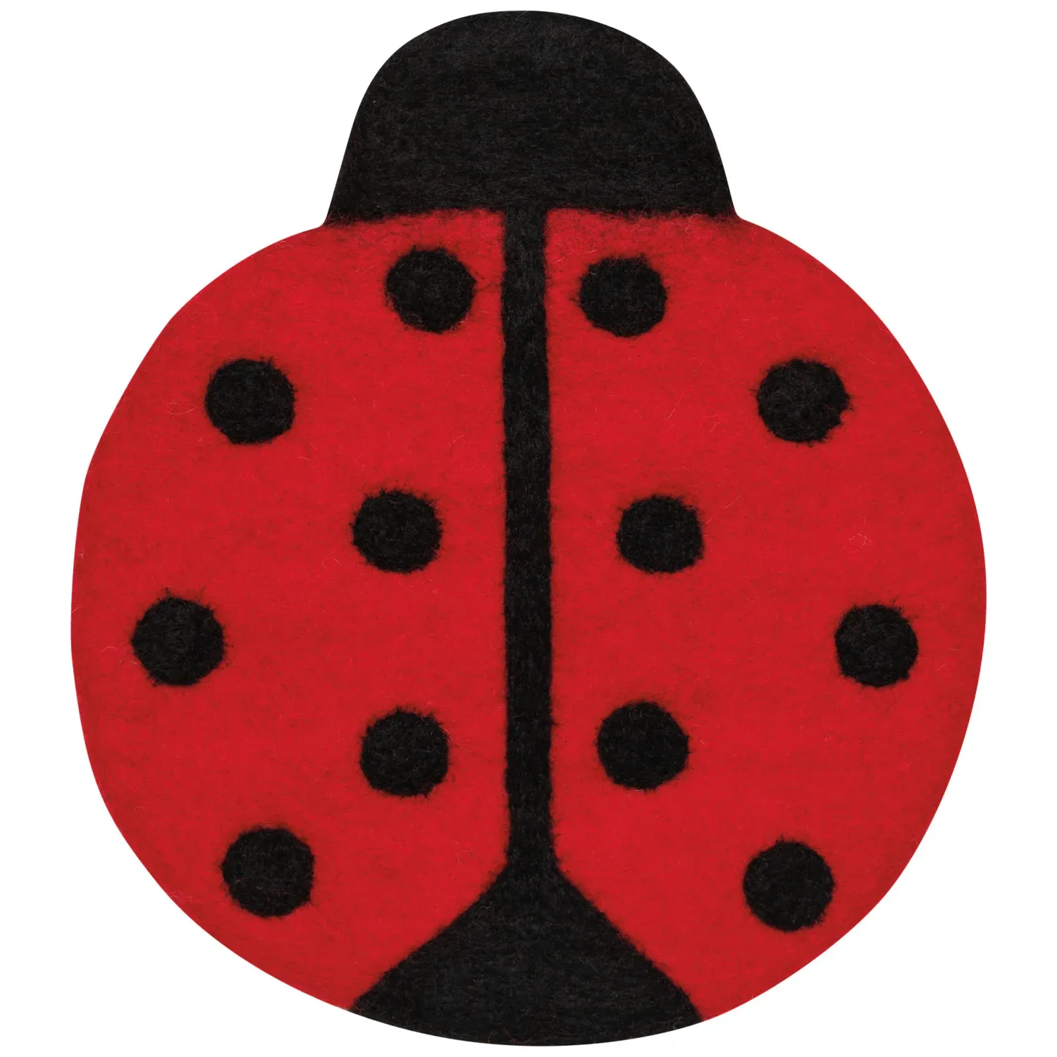 Danica Jubilee Felted Trivet Ladybug