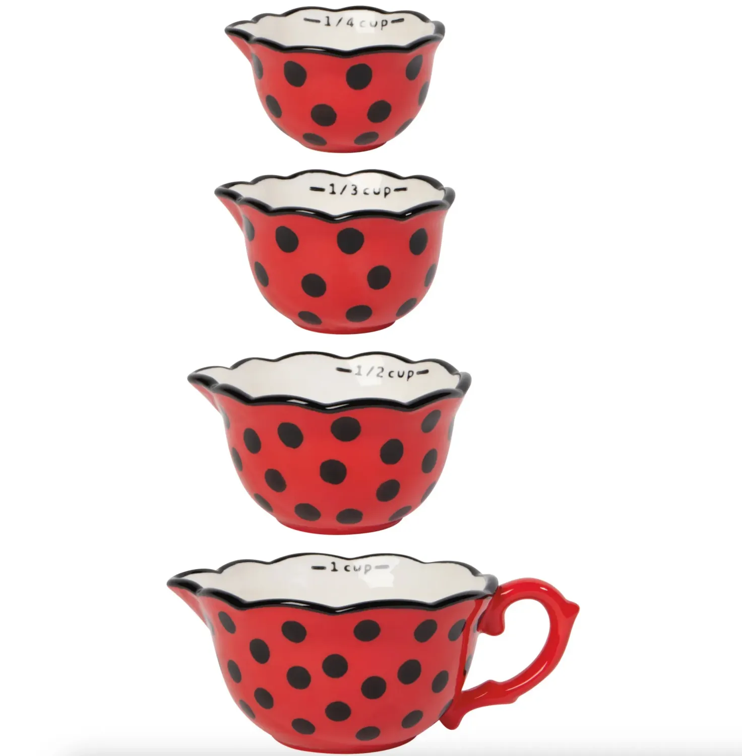 Danica Jubilee Measuring Cups Ladybugs Set of 4