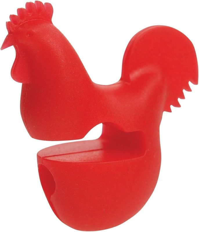 Fox Run Silicone Rooster Pot Clip