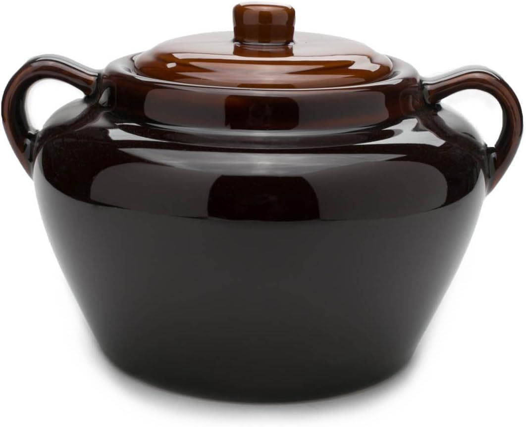Fox Run Stoneware Bean Pot 3.5 Qt