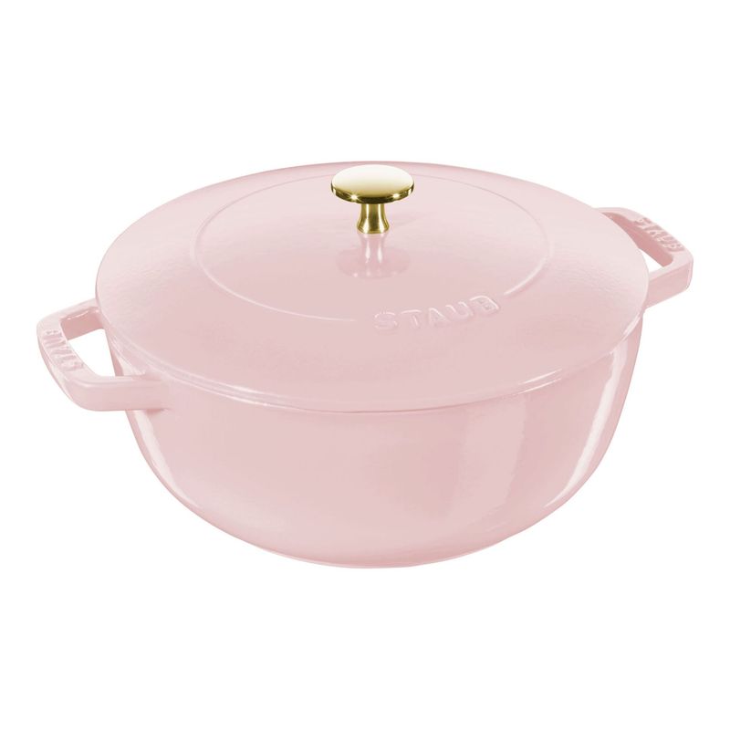 Staub Cast Iron French Oven Sorbet Rose 4.9 L