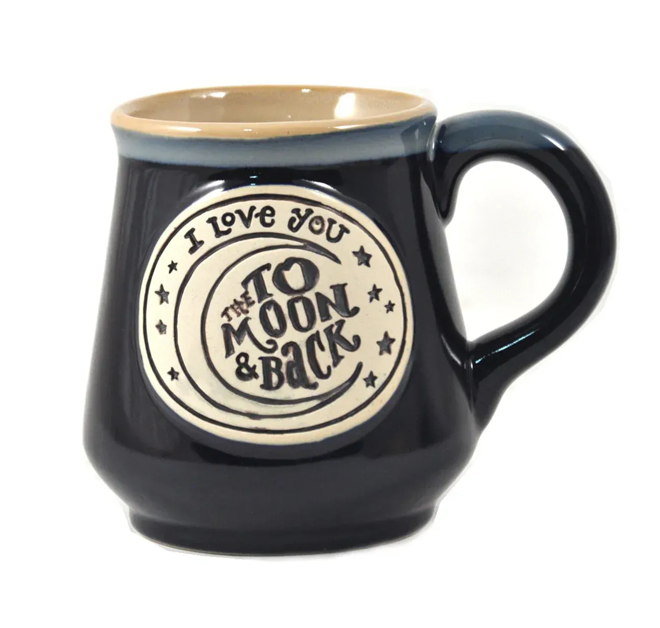 Portugal Imports I Love You To The Moon Coffee Mug 16 oz