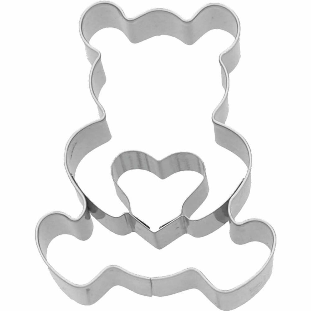 Birkmann Cookie Cutter Teddy Bear w/Heart