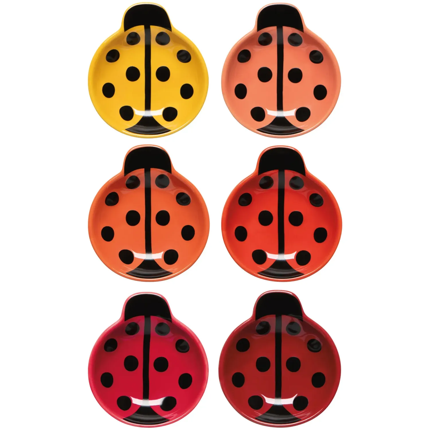 Danica Jubilee Pinch Bowls Ladybugs Set of 6