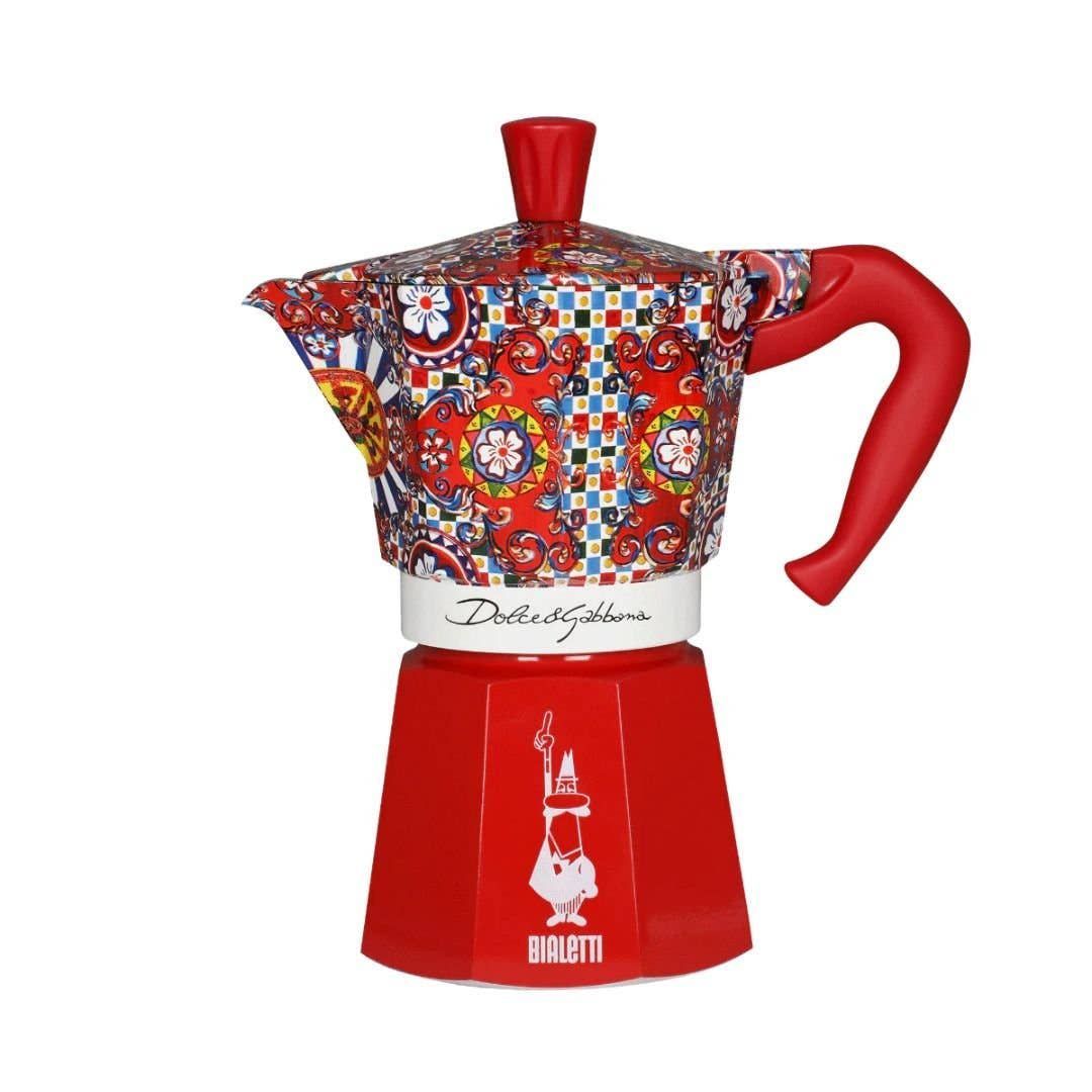 Bialetti Dolce & Gabbana Sicily Moka Pot 6 cup