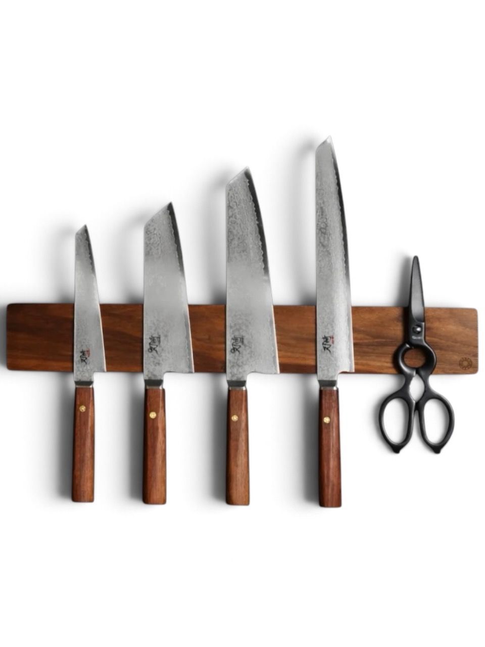 Hazaki Magnetic Knife Rack Walnut