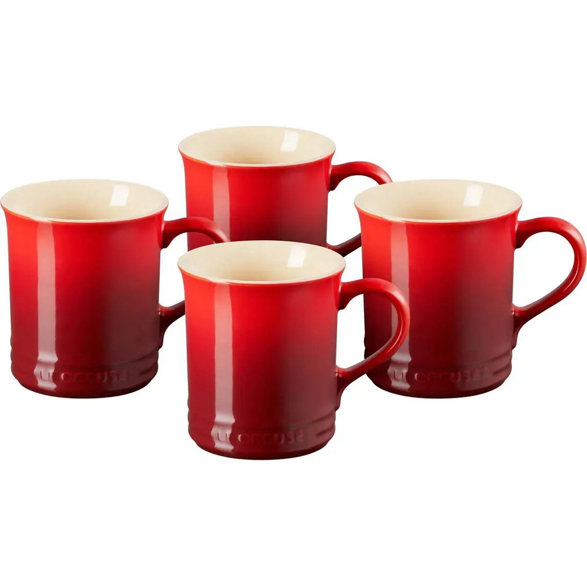 Le Creuset Classic Mugs Cerise 4 pc