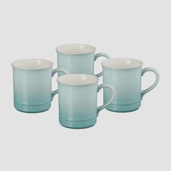 Le Creuset Classic Mugs Sage Set of 4