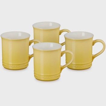 Le Creuset Classic Mugs Camomille Set of 4