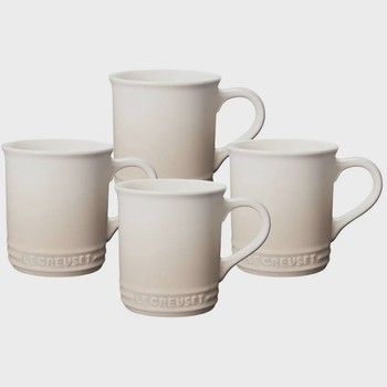 Le Creuset Classic Mugs Meringue Set of 4