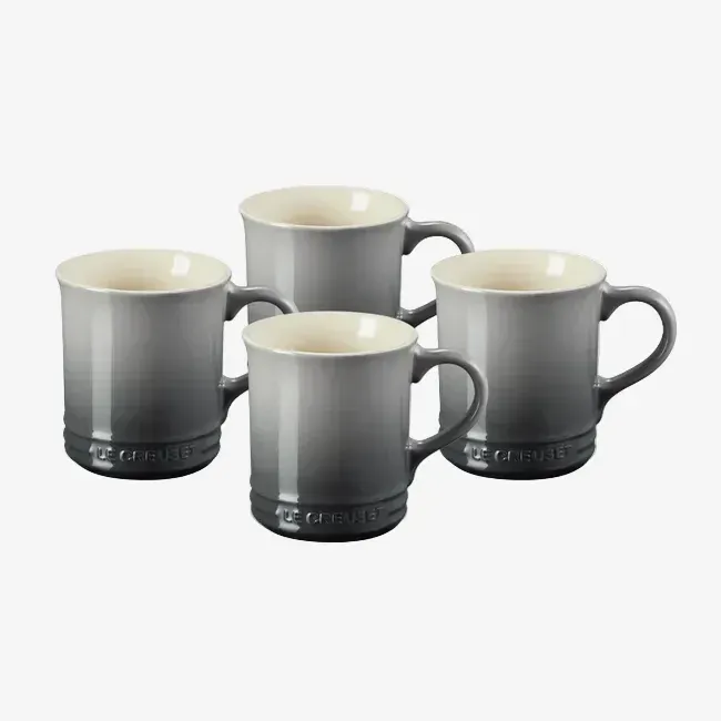 Le Creuset Classic Mugs Oyster Set of 4