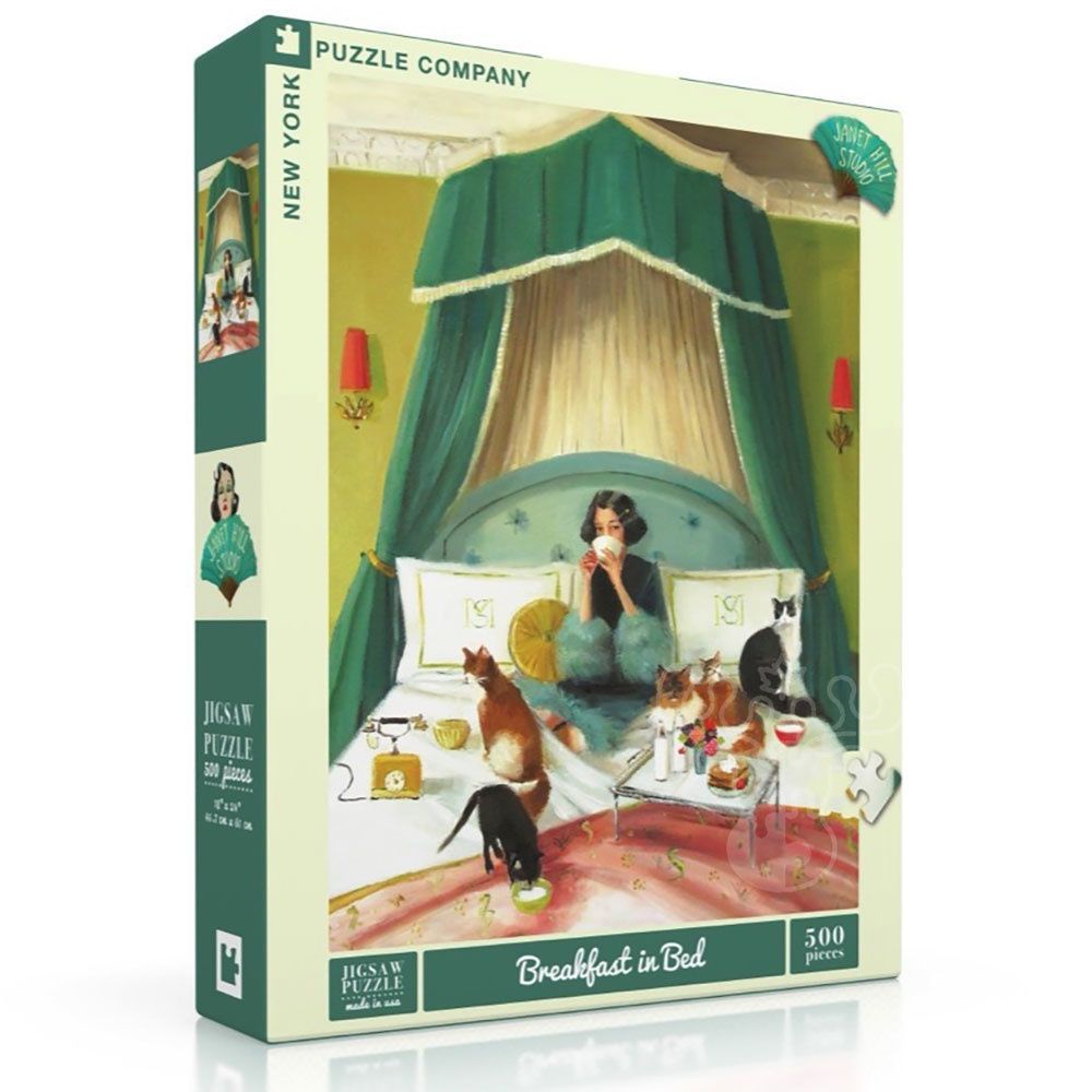 New York Puzzle Co. Breakfast in Bed Puzzle