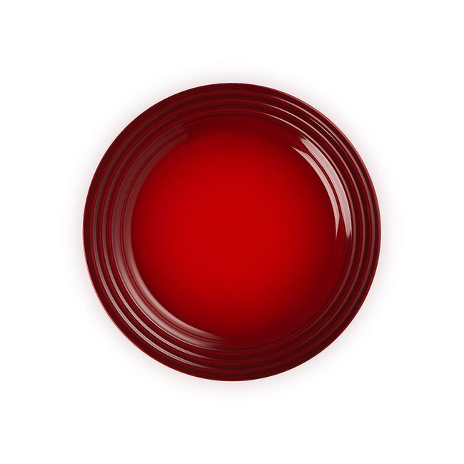 Le Creuset Classic Salad/Dessert Plates Set of 4, colour: Cerise