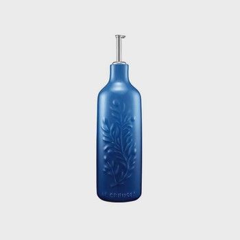 Le Creuset Olive Branch Oil Cruet Blueberry