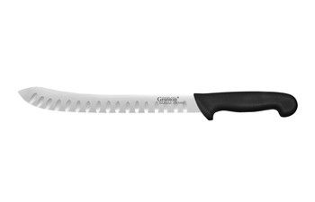 Granton Steak Knife Granton Edge w/Black Handle