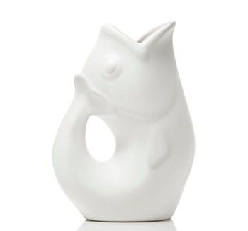 GurglePot Pitcher Mini Matte White 3 oz