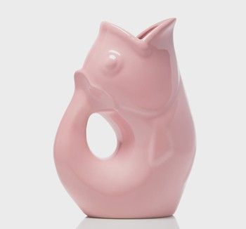 Gurglepot Pitcher Medium Pink 12 oz