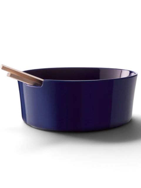 LSA International Collective Salad Bowl w/Servers, colour: Cobalt