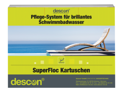 descon® SuperFloc Kartuschen - 8 Stück