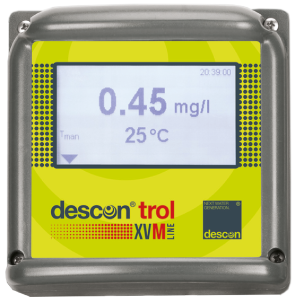 descon®-trol XV M
Einkanal Messgerät | Chlor | Ozon mit Touch Bedienfeld
Chlorgas Sensorelement:  0,00 .. 10,00 ppm Chlor
