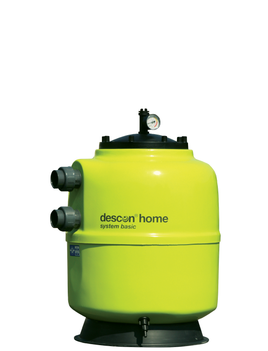 descon® Filter home System basic plus
Behälter d = 610 mm