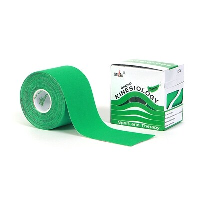 ​​NASARA Kinesiology Tape grün 5cmx5m​