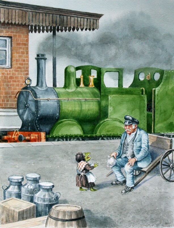 Toad and the Engine Driver