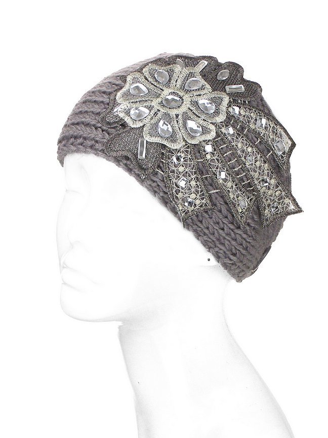 Knit Appliqué Head Warmers