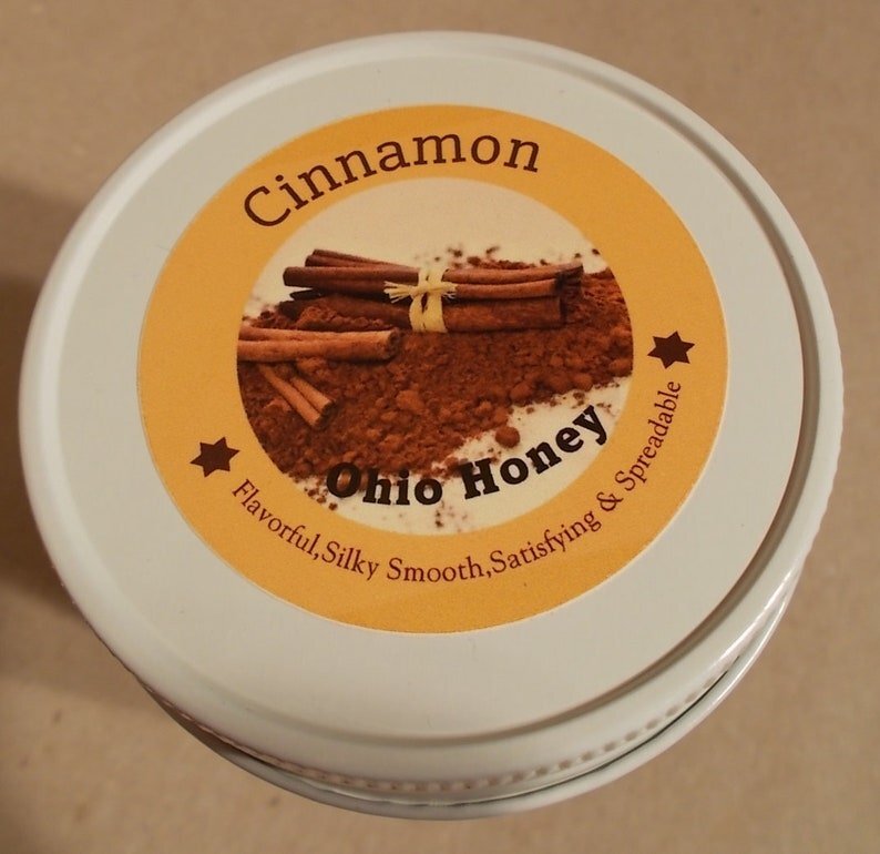 Ohio Spun Honey with Cinnamon - 12 oz. Jar