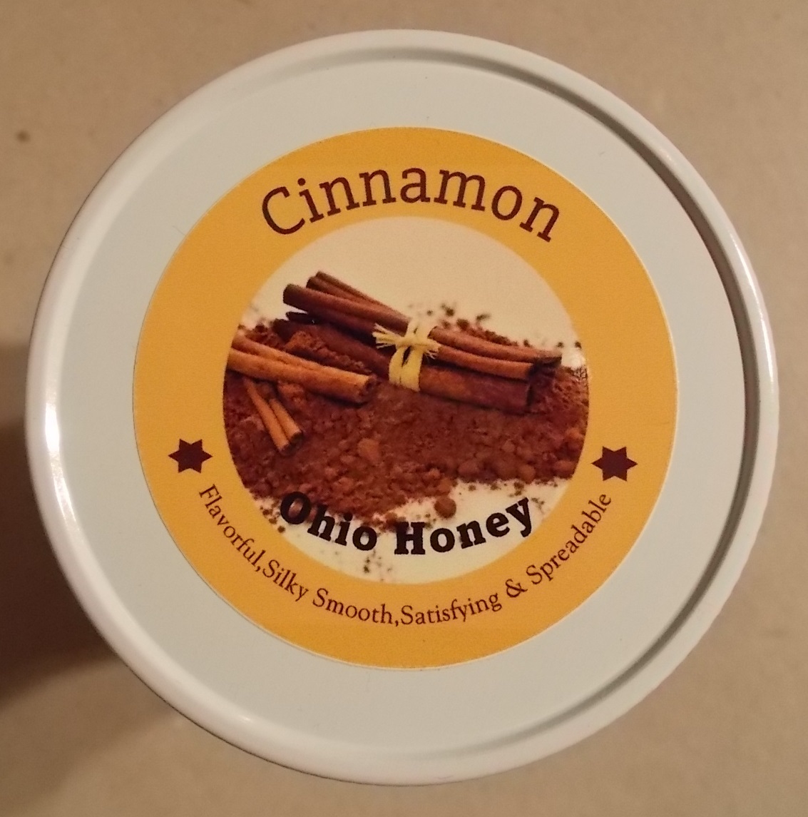 Ohio Spun Honey with Cinnamon - 9.5 oz. Jar