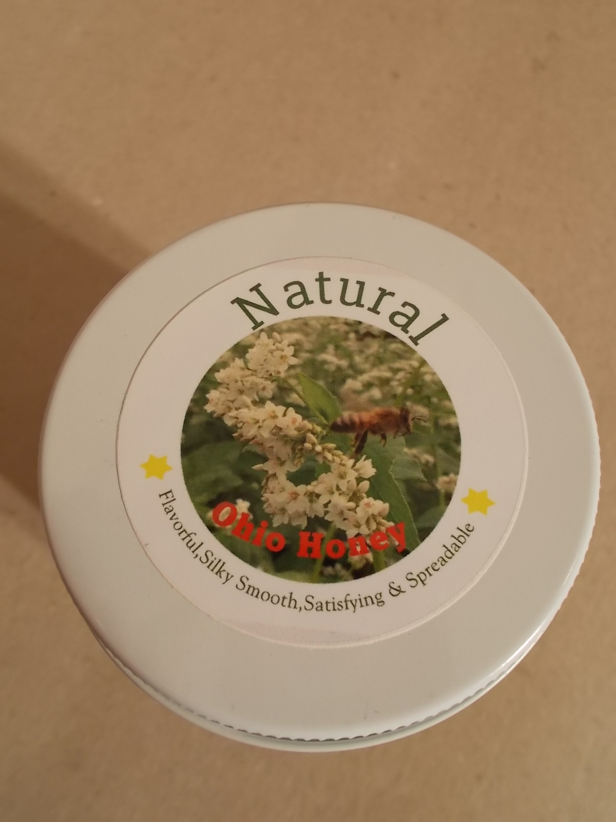 Ohio Natural Spun Honey - 9.5 oz. Jar