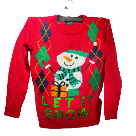 Designer Ladies Sweater (Red)