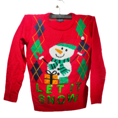 Designer Ladies Sweater (Red)