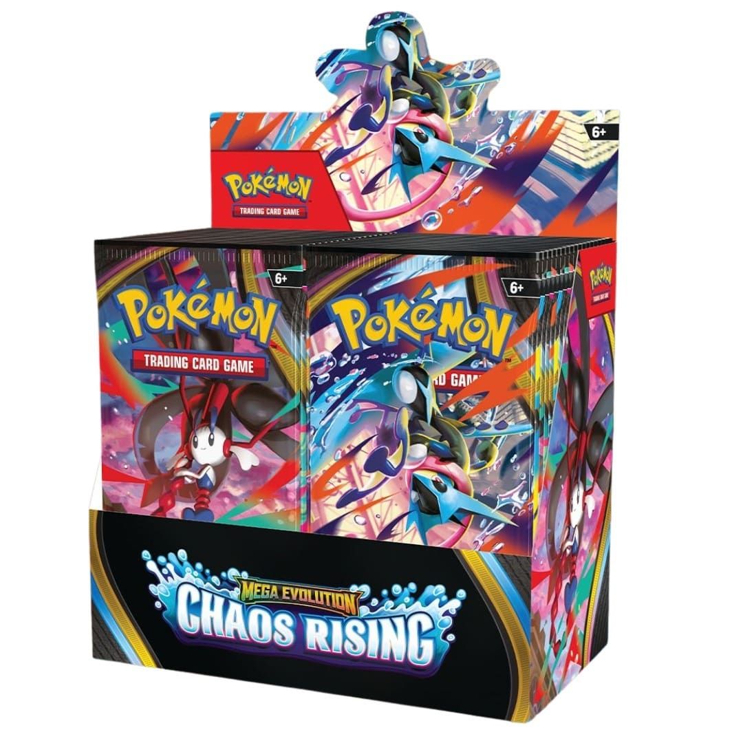 Pokémon: Mega Evolution—Chaos Rising: Booster Box(36 Packs)