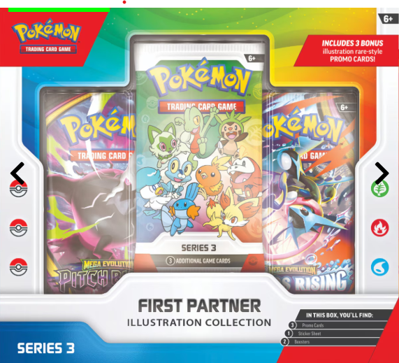 Pokémon: First Partner Booster Collection #3 2026