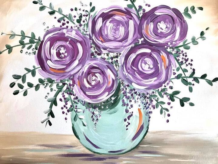 Floral Take and Make Paint Kits