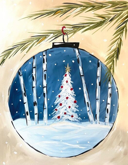 Ornament Tree Take and Make Paint Kits