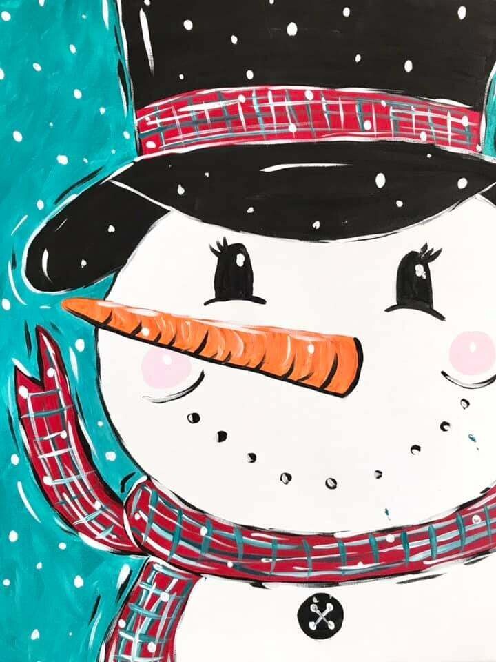 Snowman Take and Make Paint Kits