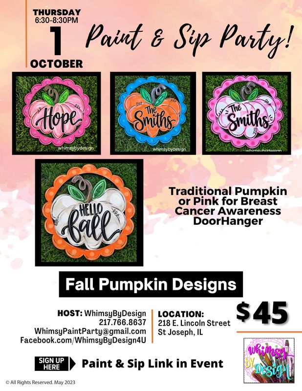 Fall Paint &amp; Sip@Wyldewood Cellars