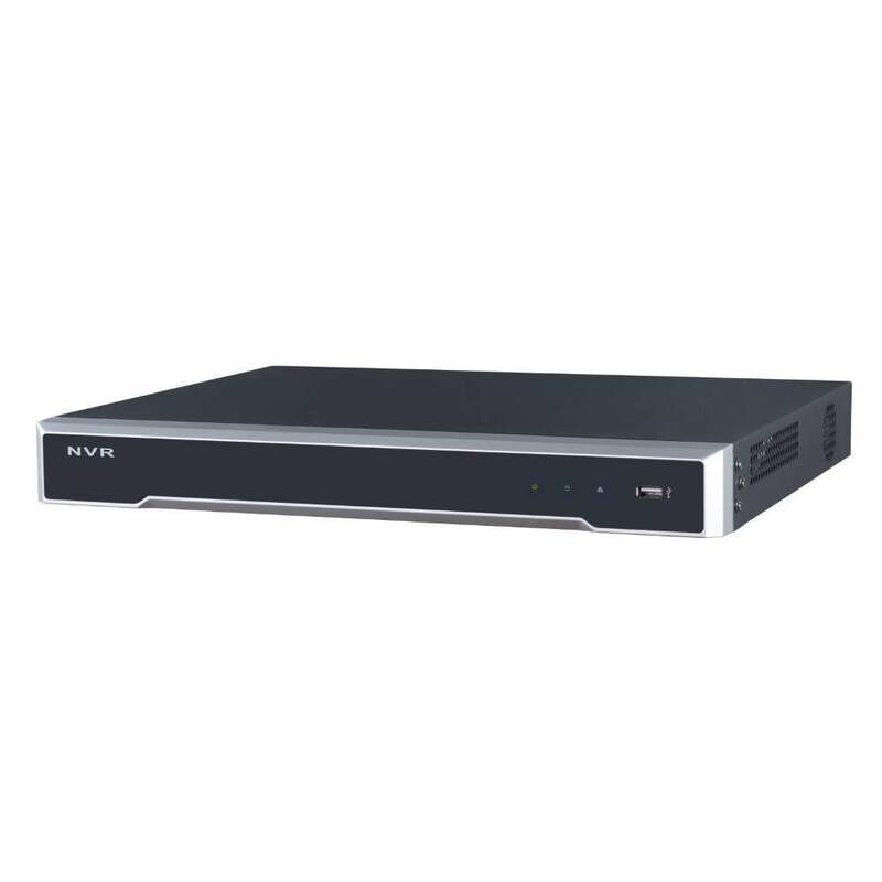 Hikvision DS-7604NI-I1-4P 4ch PoE CCTV NVR 4K 3TB Hard Drive