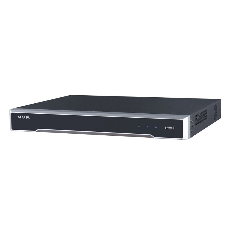 Hikvision DS-7608NI-I2-8P 8ch PoE CCTV NVR, 80Mbps 8 PnP ports, 4K, 2 HDD Bay + 3TB Hard Drive