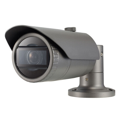 Hanwha Wisenet 4MP Outdoor Bullet Camera, H.265, 20fps, 120dB WDR, 30m IR, 2.8-12mm :HAN-QNO-7080R