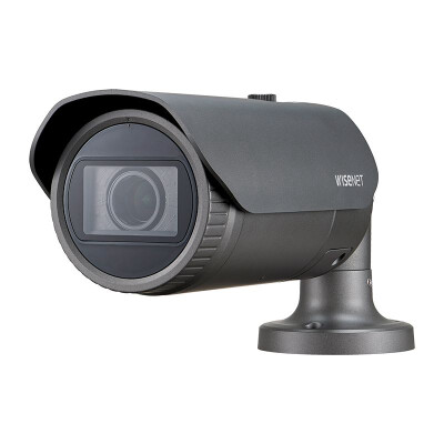 Hanwha Wisenet NEW-Q 5MP Outdoor VF Bullet Camera, WDR, H.265, 30m IR, IP66, 3.2-10mm : HAN-QNO-8080R