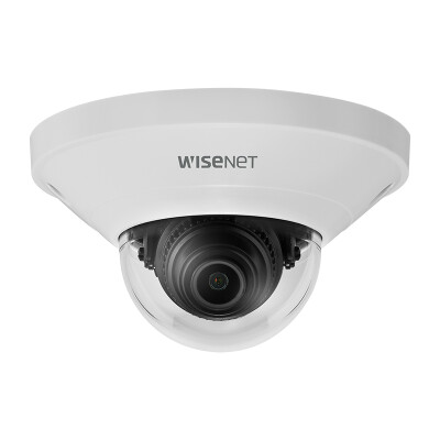 Hanwha Wisenet NEW-Q 5MP Indoor Mini Dome Camera, H.265, WDR, IK08, HDMI, 2.8mm : HAN-QND-8011