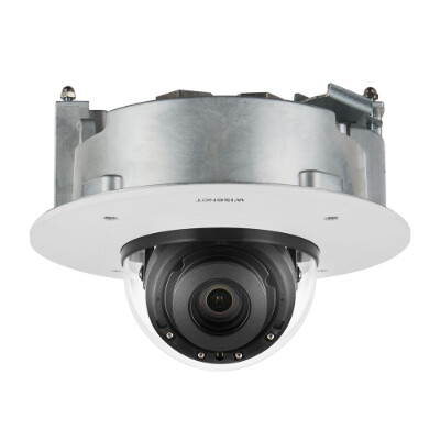 *SpOrd* Hanwha Wisenet X Plus 5MP Indoor Flush Mount Dome Camera, 50m IR, WDR, 3.6-9.4mm  : HAN-XND-8081RF