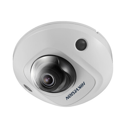 Hikvision 6MP Outdoor Mini Dome Camera, H.265+, 10m IR, WDR, IP66, IK8, 2.8mm