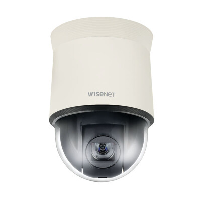 SpOrd* Hanwha Wisenet 2MP Outdoor PTZ Camera, H.265, WDR, IK10, 4.4-102.2mm : HAN-QNP-6230