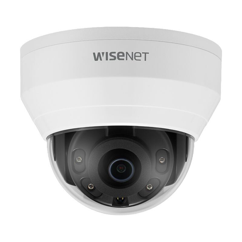 Hanwha Wisenet NEW-Q 5MP Indoor Dome Camera, H.265, 120dB WDR, 20m IR, 4mm : HAN-QND-8020R